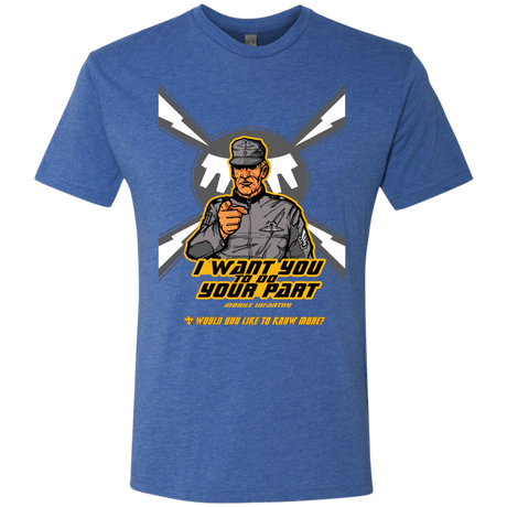 T-Shirts Vintage Royal / S Do Your Part Men's Triblend T-Shirt