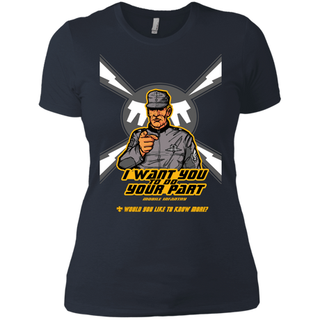 T-Shirts Indigo / X-Small Do Your Part Women's Premium T-Shirt