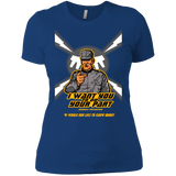 T-Shirts Royal / X-Small Do Your Part Women's Premium T-Shirt