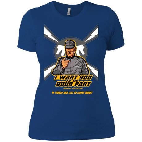T-Shirts Royal / X-Small Do Your Part Women's Premium T-Shirt
