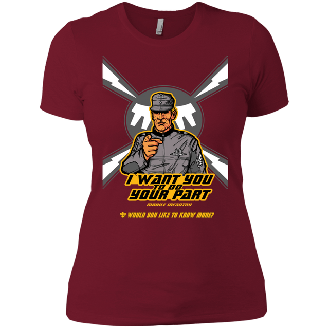 T-Shirts Scarlet / X-Small Do Your Part Women's Premium T-Shirt