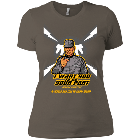 T-Shirts Warm Grey / X-Small Do Your Part Women's Premium T-Shirt