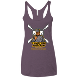 T-Shirts Vintage Purple / X-Small Do Your Part Women's Triblend Racerback Tank