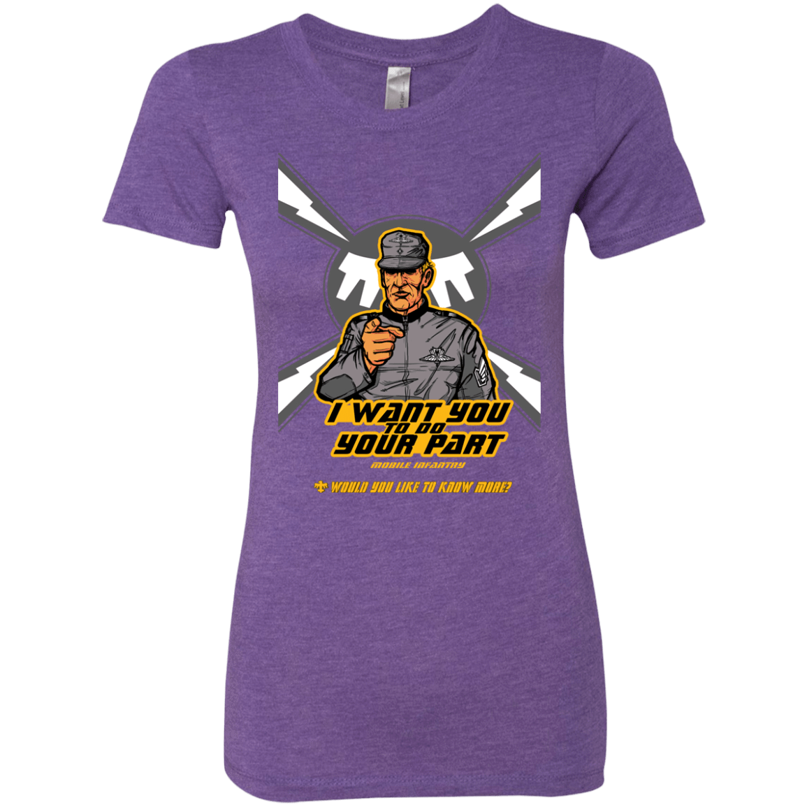 T-Shirts Purple Rush / S Do Your Part Women's Triblend T-Shirt