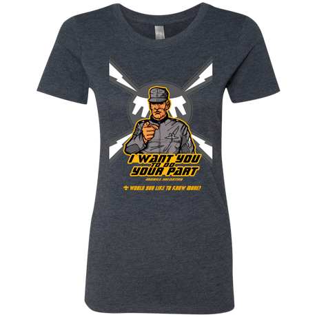 T-Shirts Vintage Navy / S Do Your Part Women's Triblend T-Shirt