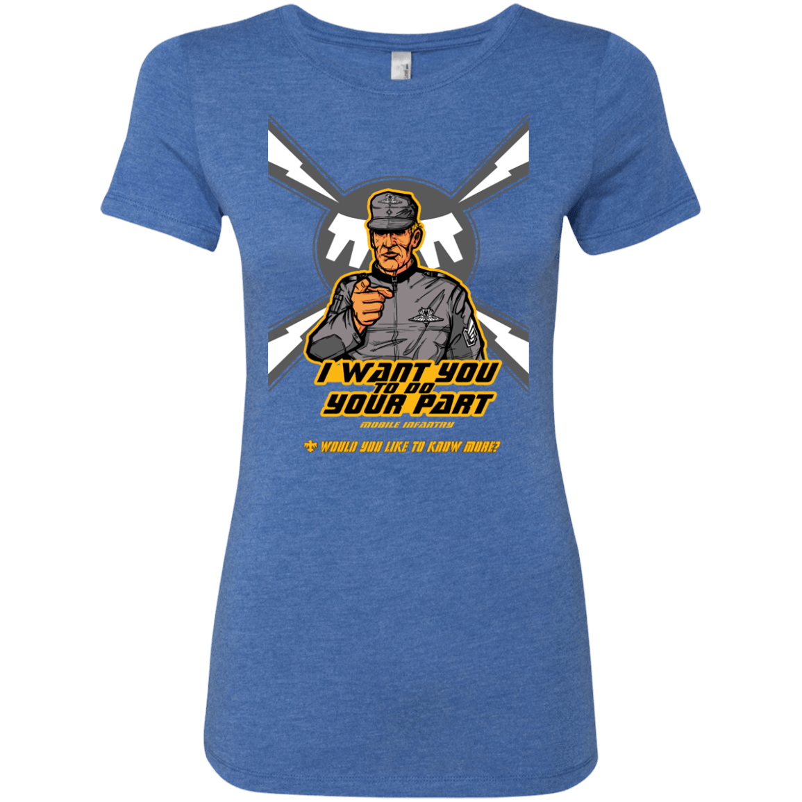 T-Shirts Vintage Royal / S Do Your Part Women's Triblend T-Shirt