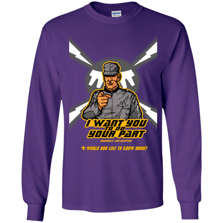 T-Shirts Purple / YS Do Your Part Youth Long Sleeve T-Shirt