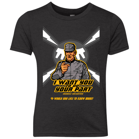 T-Shirts Vintage Black / YXS Do Your Part Youth Triblend T-Shirt