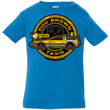 T-Shirts Cobalt / 6 Months Doc Brown Taxis Infant Premium T-Shirt
