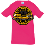 T-Shirts Hot Pink / 6 Months Doc Brown Taxis Infant Premium T-Shirt
