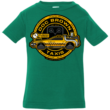 T-Shirts Kelly / 6 Months Doc Brown Taxis Infant Premium T-Shirt