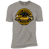 T-Shirts Light Grey / X-Small Doc Brown Taxis Men's Premium T-Shirt