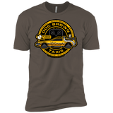 T-Shirts Warm Grey / X-Small Doc Brown Taxis Men's Premium T-Shirt