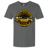 T-Shirts Heavy Metal / X-Small Doc Brown Taxis Men's Premium V-Neck