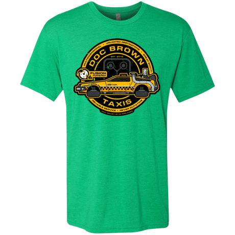 T-Shirts Envy / Small Doc Brown Taxis Men's Triblend T-Shirt