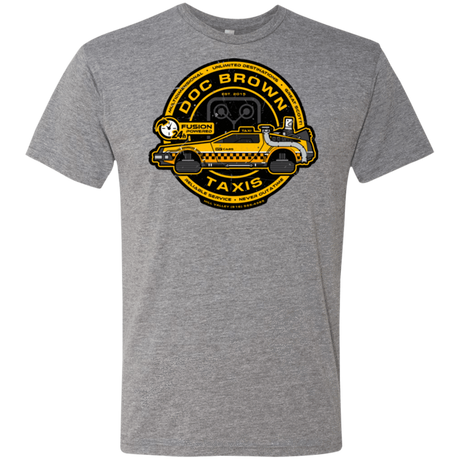 T-Shirts Premium Heather / Small Doc Brown Taxis Men's Triblend T-Shirt