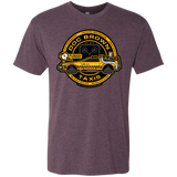 T-Shirts Vintage Purple / Small Doc Brown Taxis Men's Triblend T-Shirt