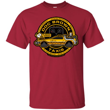 T-Shirts Cardinal / Small Doc Brown Taxis T-Shirt