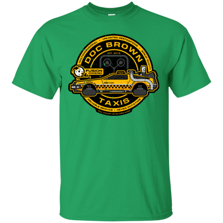 T-Shirts Irish Green / Small Doc Brown Taxis T-Shirt