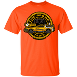 T-Shirts Orange / Small Doc Brown Taxis T-Shirt