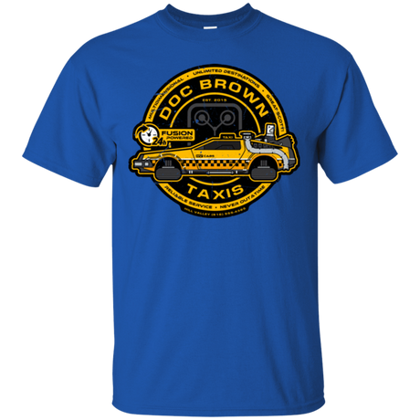 T-Shirts Royal / Small Doc Brown Taxis T-Shirt