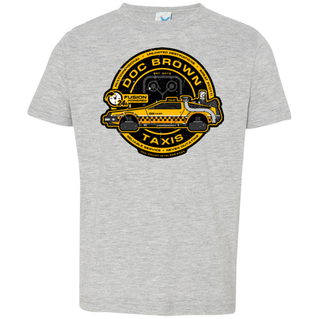 T-Shirts Heather / 2T Doc Brown Taxis Toddler Premium T-Shirt