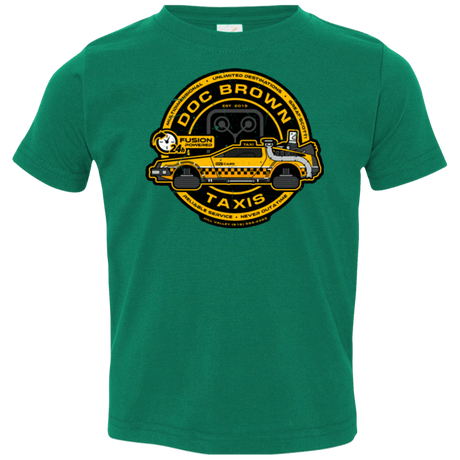 T-Shirts Kelly / 2T Doc Brown Taxis Toddler Premium T-Shirt