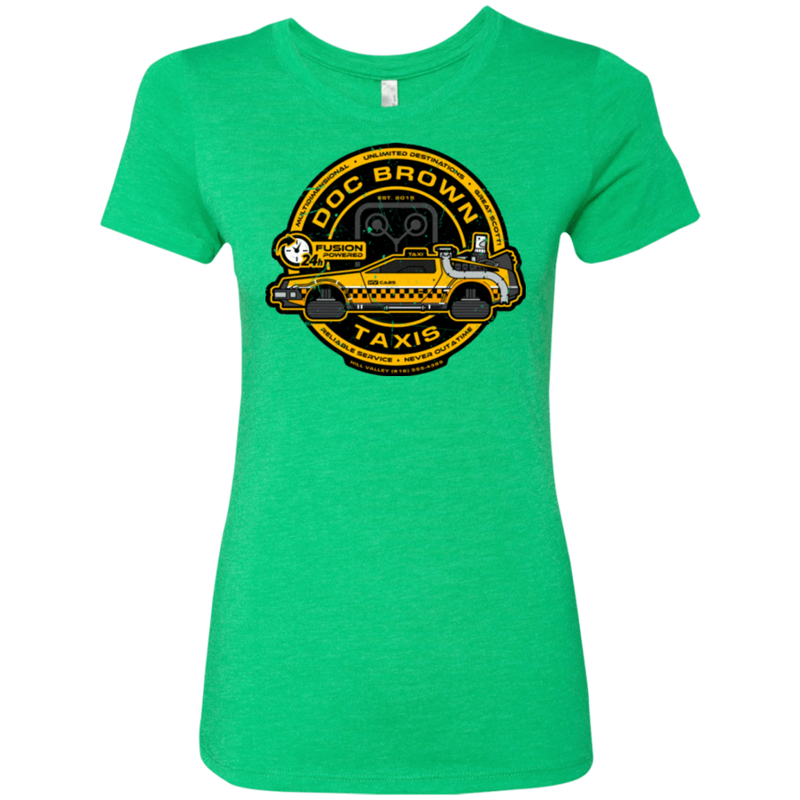 T-Shirts Envy / Small Doc Brown Taxis Women's Triblend T-Shirt