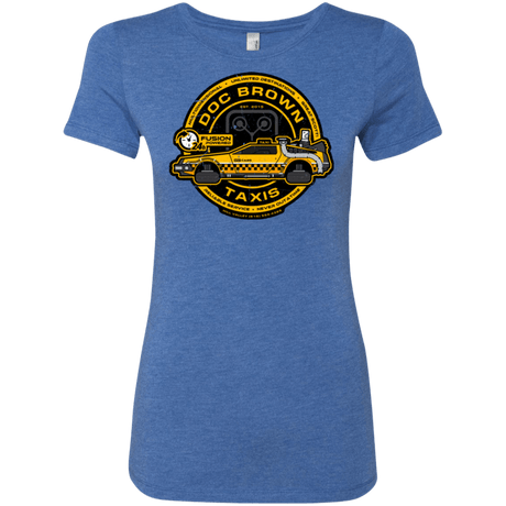 T-Shirts Vintage Royal / Small Doc Brown Taxis Women's Triblend T-Shirt