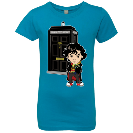 T-Shirts Turquoise / YXS Doclock Girls Premium T-Shirt