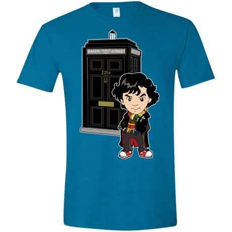 T-Shirts Antique Sapphire / S Doclock Men's Semi-Fitted Softstyle