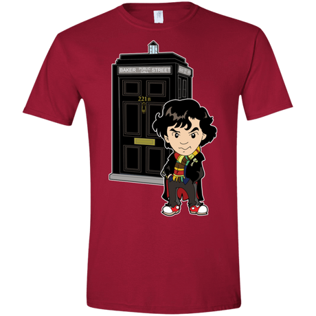 T-Shirts Cardinal Red / S Doclock Men's Semi-Fitted Softstyle