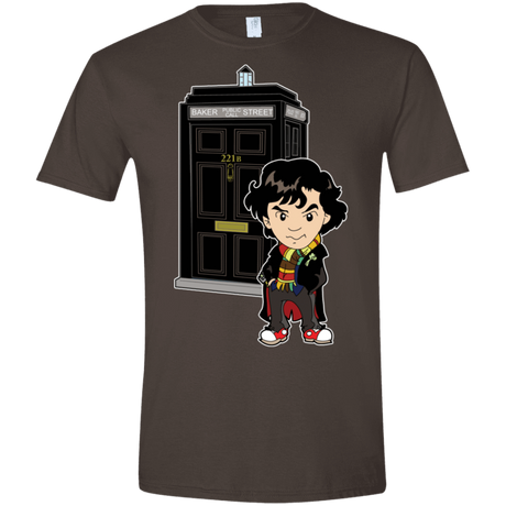 T-Shirts Dark Chocolate / S Doclock Men's Semi-Fitted Softstyle