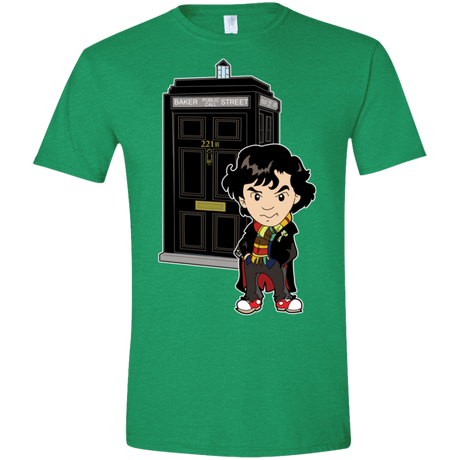 T-Shirts Heather Irish Green / S Doclock Men's Semi-Fitted Softstyle