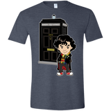 T-Shirts Heather Navy / S Doclock Men's Semi-Fitted Softstyle