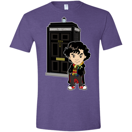 T-Shirts Heather Purple / S Doclock Men's Semi-Fitted Softstyle