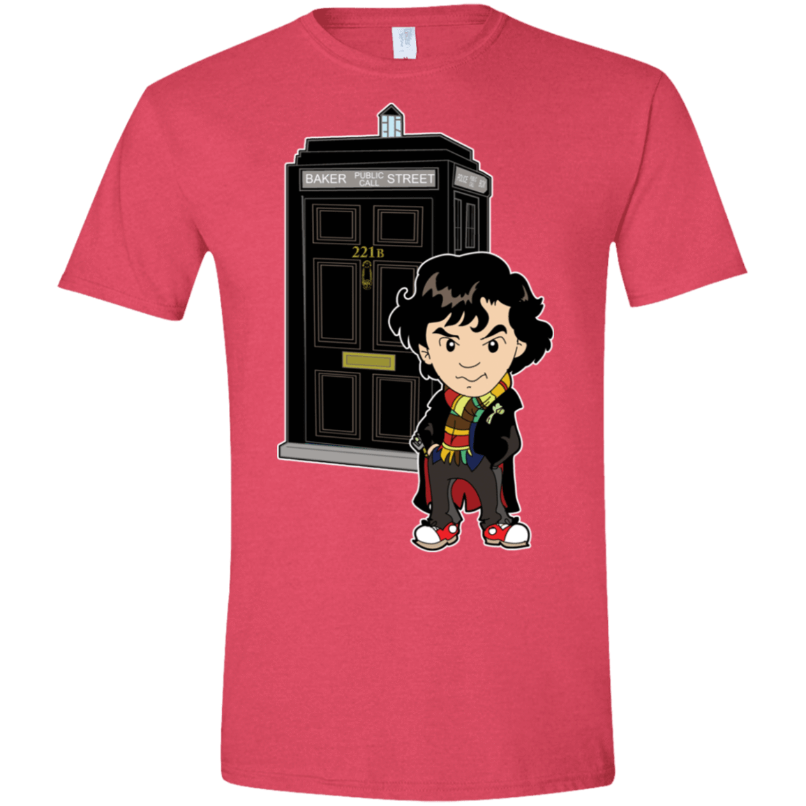 T-Shirts Heather Red / S Doclock Men's Semi-Fitted Softstyle