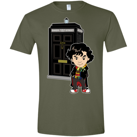 T-Shirts Military Green / S Doclock Men's Semi-Fitted Softstyle