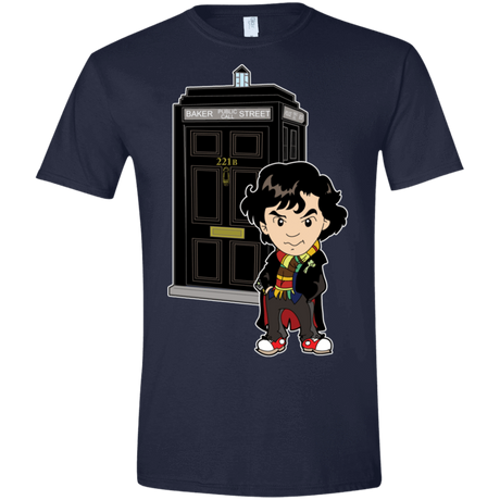 T-Shirts Navy / X-Small Doclock Men's Semi-Fitted Softstyle