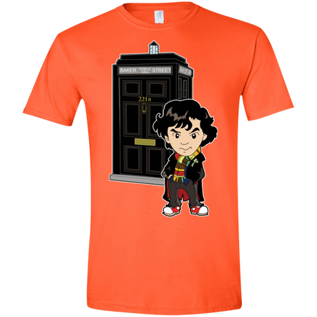 T-Shirts Orange / S Doclock Men's Semi-Fitted Softstyle