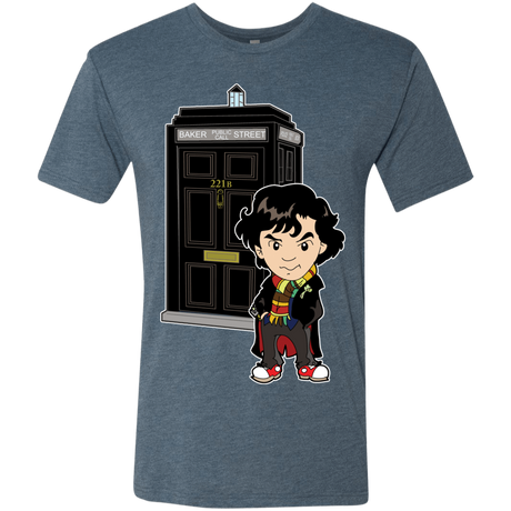 T-Shirts Indigo / S Doclock Men's Triblend T-Shirt