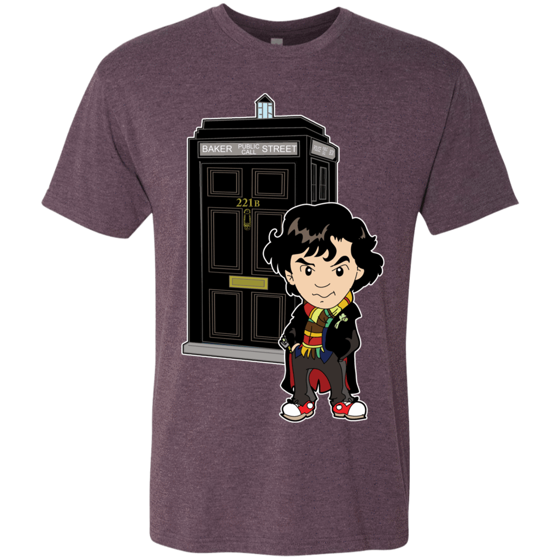 T-Shirts Vintage Purple / S Doclock Men's Triblend T-Shirt