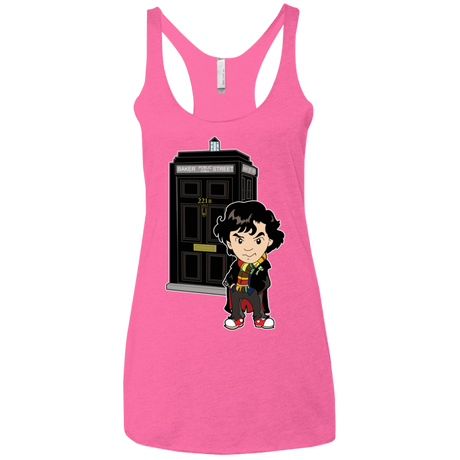 T-Shirts Vintage Pink / X-Small Doclock Women's Triblend Racerback Tank
