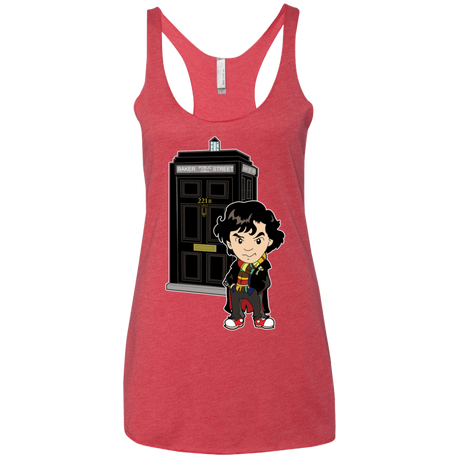 T-Shirts Vintage Red / X-Small Doclock Women's Triblend Racerback Tank
