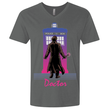 T-Shirts Heavy Metal / X-Small DOCTOR DRIVE Men's Premium V-Neck