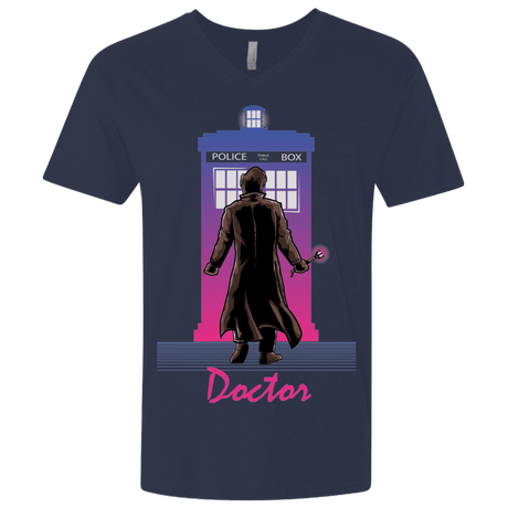 T-Shirts Midnight Navy / X-Small DOCTOR DRIVE Men's Premium V-Neck