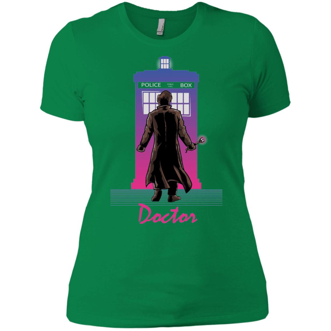 T-Shirts Kelly Green / X-Small DOCTOR DRIVE Women's Premium T-Shirt