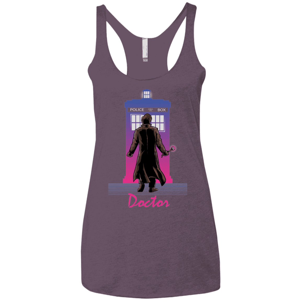 DOCTOR DRIVE Women's Triblend Racerback Tank