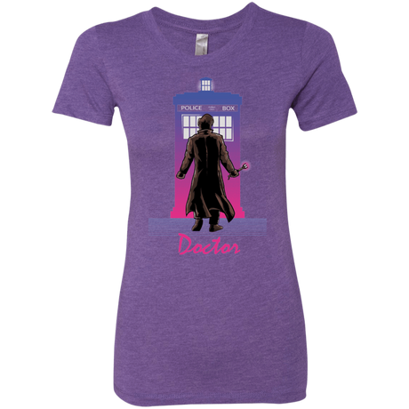 T-Shirts Purple Rush / Small DOCTOR DRIVE Women's Triblend T-Shirt