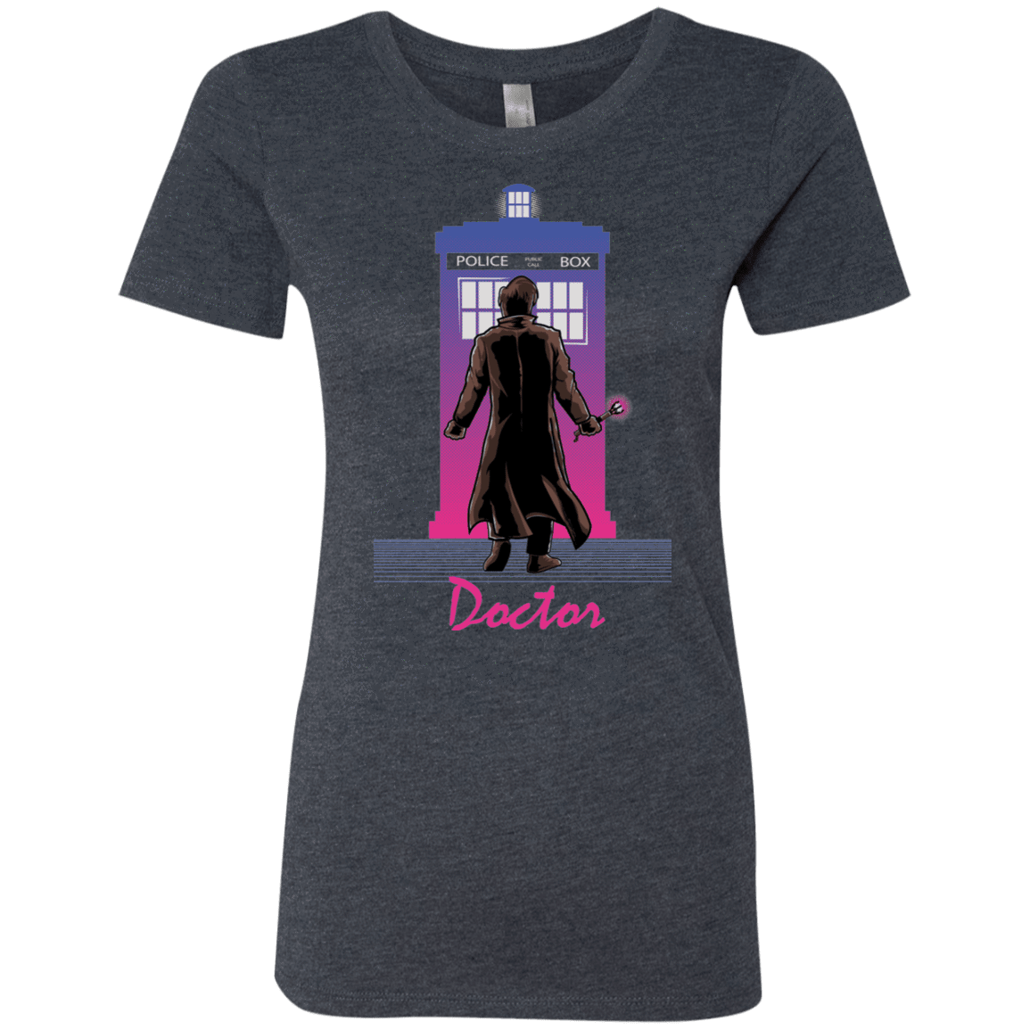 T-Shirts Vintage Navy / Small DOCTOR DRIVE Women's Triblend T-Shirt